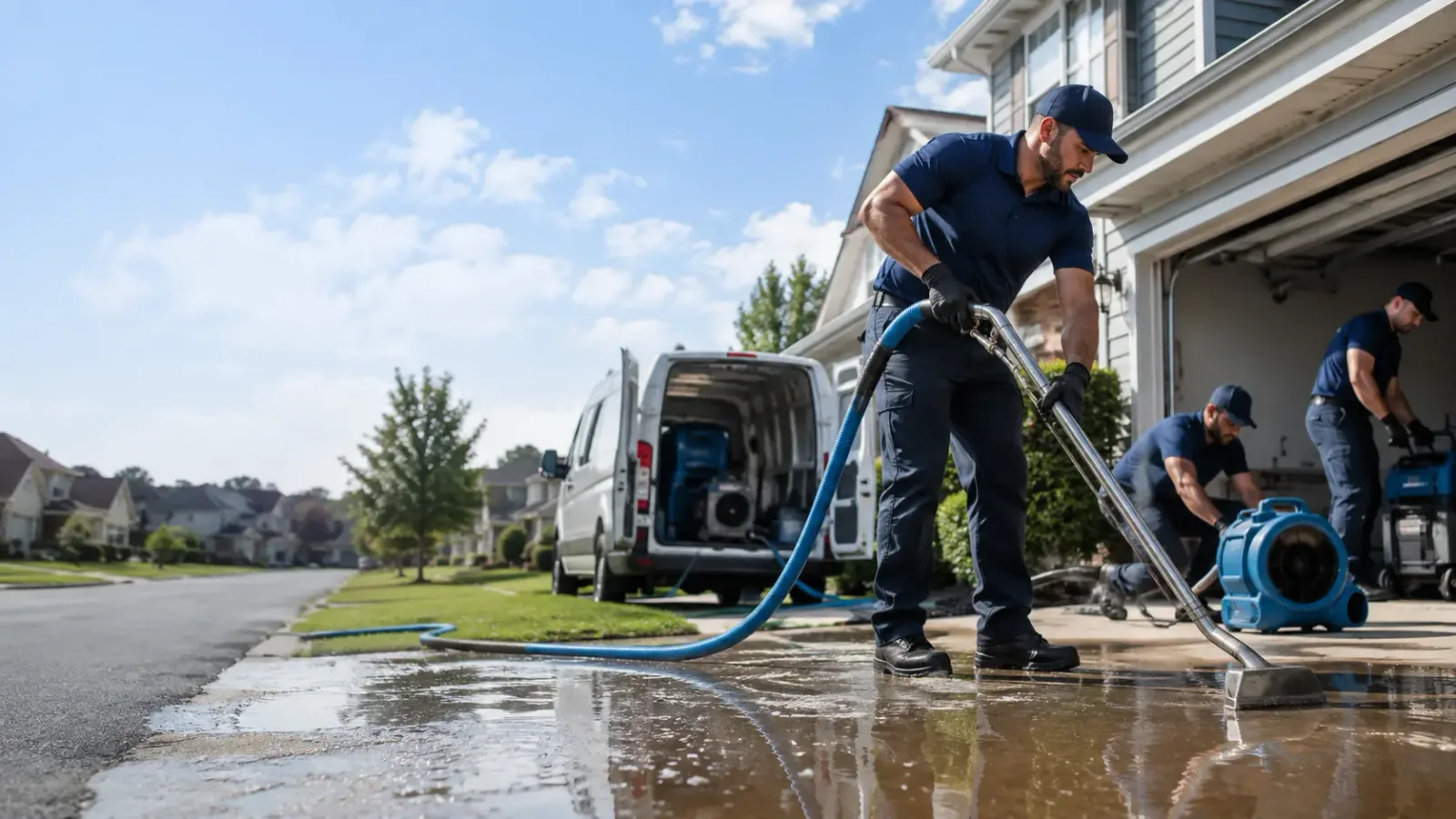 Flood Damage Restoration in Eola, TX